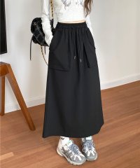 Dewlily/デューリリー Dewlily ビッグポケットスカート レディース 10代 20代 30代 韓国ファッション 春 夏 秋 カジュアル かわいい おしゃれ シンプル/506209102