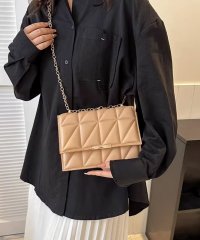 Amulet/アミュレット Amulet キルティング柄ショルダーバッグ レディース 10代 20代 30代 韓国ファッション カジュアル バック 鞄 シンプル 可愛い 大人/506209117