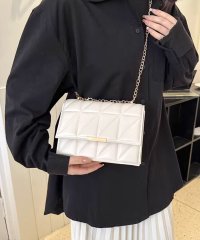Amulet/アミュレット Amulet キルティング柄ショルダーバッグ レディース 10代 20代 30代 韓国ファッション カジュアル バック 鞄 シンプル 可愛い 大人/506209117