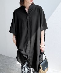 reca/レカ reca シルキージョーゼットポンチョブラウス(trcー273017)/506210005