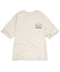 Sanrio characters/サンリオ Sanrio シナモロール Tシャツ 半袖 オーバーサイズ プリント 刺繍 サンリオ キャラクターズ/506210588