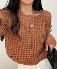 miniministore/メッシュニット タンクトップ 2点セット/506211066