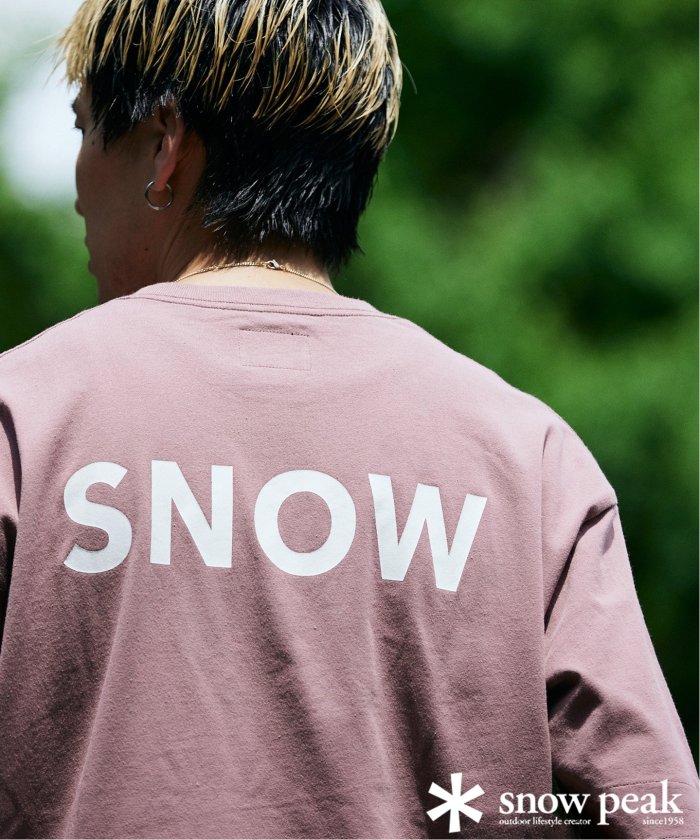 追加》SNOW PEAK / スノーピーク 別注 SP Logo Tシャツ(506212678) | ジャーナルスタンダード レリューム  メンズ(JOURNAL STANDARD relume Men's) - d fashion