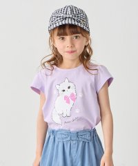 anyFAM（KIDS）/【水で色が変わる】接触冷感 しろくま ミラクルプリント Tシャツ/506213343