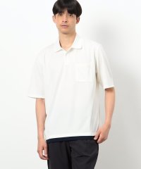 COMME CA ISM MENS/AQUAROBE リサイクル　カノコ　フェイクレイヤード ポロシャツ/506124874