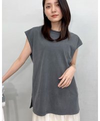 Spiritoso/スピリトーゾ Spiritoso ピグメント フレンチスリーブTシャツ/506204095