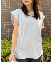 Spiritoso/スピリトーゾ Spiritoso ピグメント フレンチスリーブTシャツ/506204095