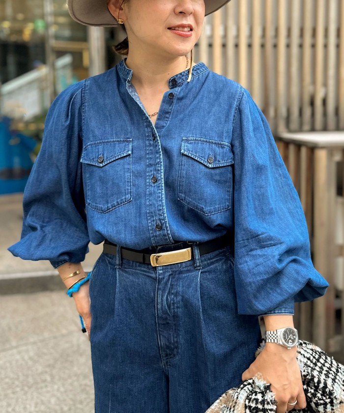 クーポン】【セール 40%OFF】【RM denim】パワショルデニム