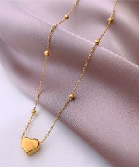 shoppinggo/ショッピングゴー shoppinggo ハート型ネックレス チェーンチョーカー ゴールド デザインチェーン シンプル 人気 きれいめ 大人 おしゃれ 小ぶり 細/506216379