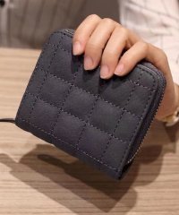 shoppinggo/ショッピングゴー shoppinggo 財布 レディース ミニ財布ラウンドファスナー ウォレット キルティング コンパクト/506216387
