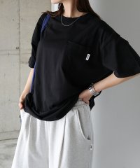 ANME/アンドミー andme バックロゴ刺繍 ポケット 無地 Tシャツ/506217596