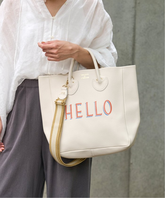≪追加≫YOUNG&OLSEN 別注ストラップ付きHELLOバッグ2(506220569 ≪追加≫YOUNG&OLSEN 別注ストラップ付きHELLOバッグ2(506220569
