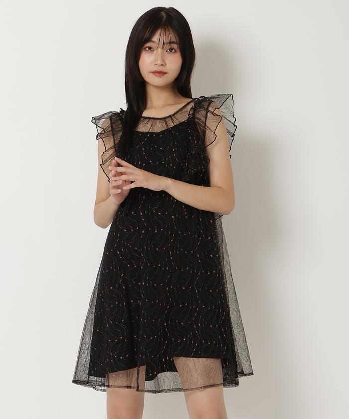 ◆完売前に◆【Dolce&Gabbana】コードレース ミニワンピース DOLCE&GABBANA - DOLCE&GABBANA ツイード レース使いワンピース
