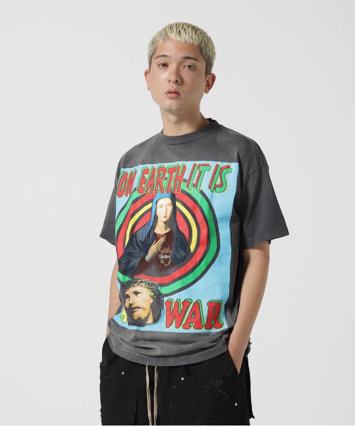 トップス SAINT MICHAEL / SS TEE / ON EARTH SAINT MICHAEL セント マイケル SS TEE ON EARTH L