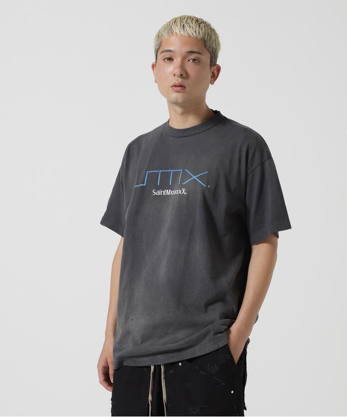 SAINT MICHAEL/セントマイケル/SS TEE/SM6/BLACK(506222881