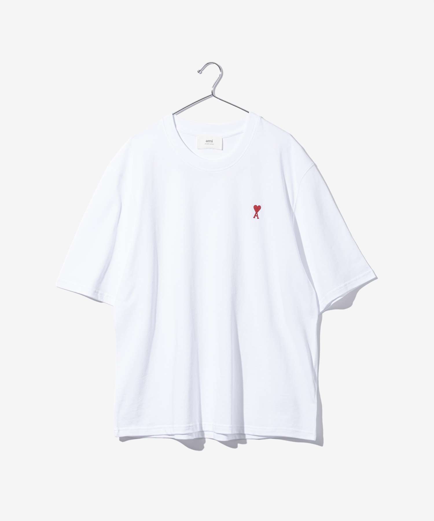 アミパリス Ami Paris BFUTS005.726 Tシャツ RED AMI DE COEUR