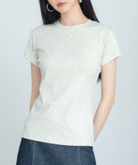 SAISON DE PAPILLON/セゾンドパピヨン SAISON DE PAPILLON 綿混クルーネックTシャツ/506223785