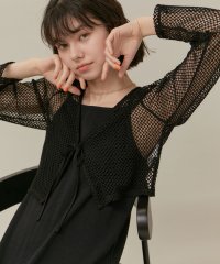 ROPE' PICNIC R/クロップドメッシュカットカーディガン/506224393