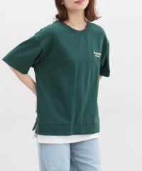 GLACIER/裾レイヤード風トップス トップス Tシャツ レディース 綿100％ UVカット /506224739