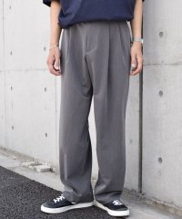 SHIPS any MEN/SHIPS any: 〈洗濯機可能〉2タック ワイド エフェクト パンツ (スラックス)◇/506225208