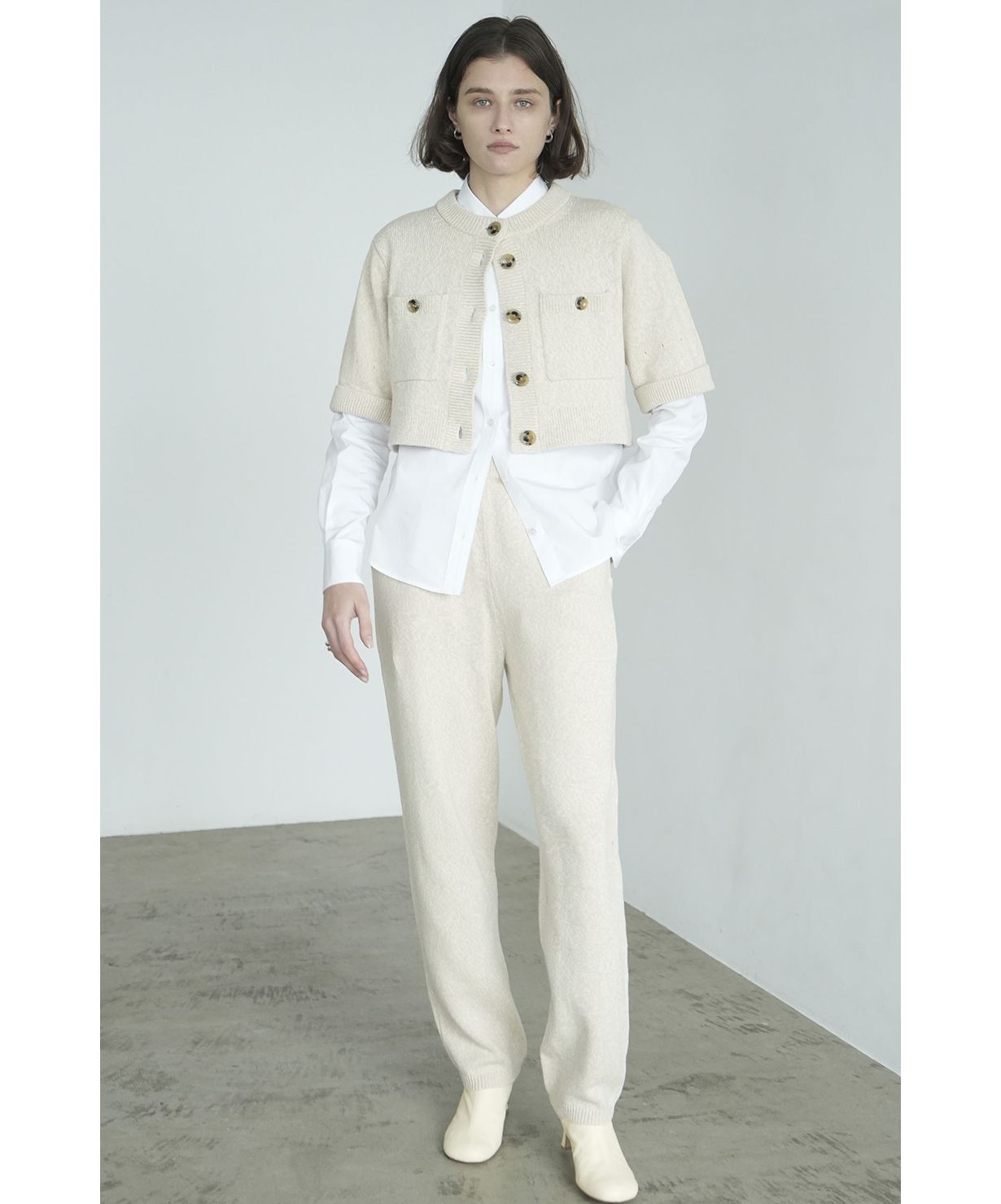 CLANE クラネ　セットアップ CLANE - CLANE BULKY SLIT SET UP スウェットセットアップの通販