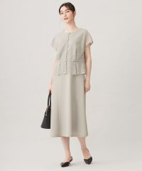 JIYU-KU(LARGE SIZE)/【カタログ掲載・洗える】レースブラウスコンビ ワンピース/506228539
