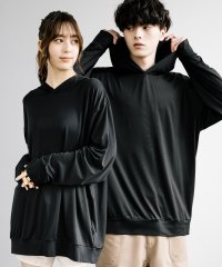Rocky Monroe/ロッキーモンロー Rocky Monroe 接触冷感 ラッシュガード プルオーバー メンズ レディース パーカー 長袖 フード 無地 水着 UPF50+ UVカ/506232103