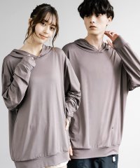 Rocky Monroe/ロッキーモンロー Rocky Monroe 接触冷感 ラッシュガード プルオーバー メンズ レディース パーカー 長袖 フード 無地 水着 UPF50+ UVカ/506232103