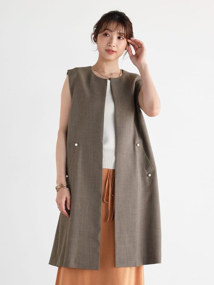 ヤマダヤ　パールジレ ベスト/ジレの商品一覧｜ファッション通販のYAMADAYA STORE