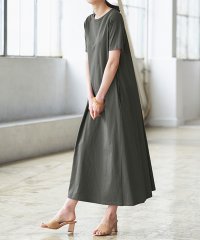 Ranan/ラナン RANAN 〈B．C〉ポケット付マキシワンピース半袖/505966645