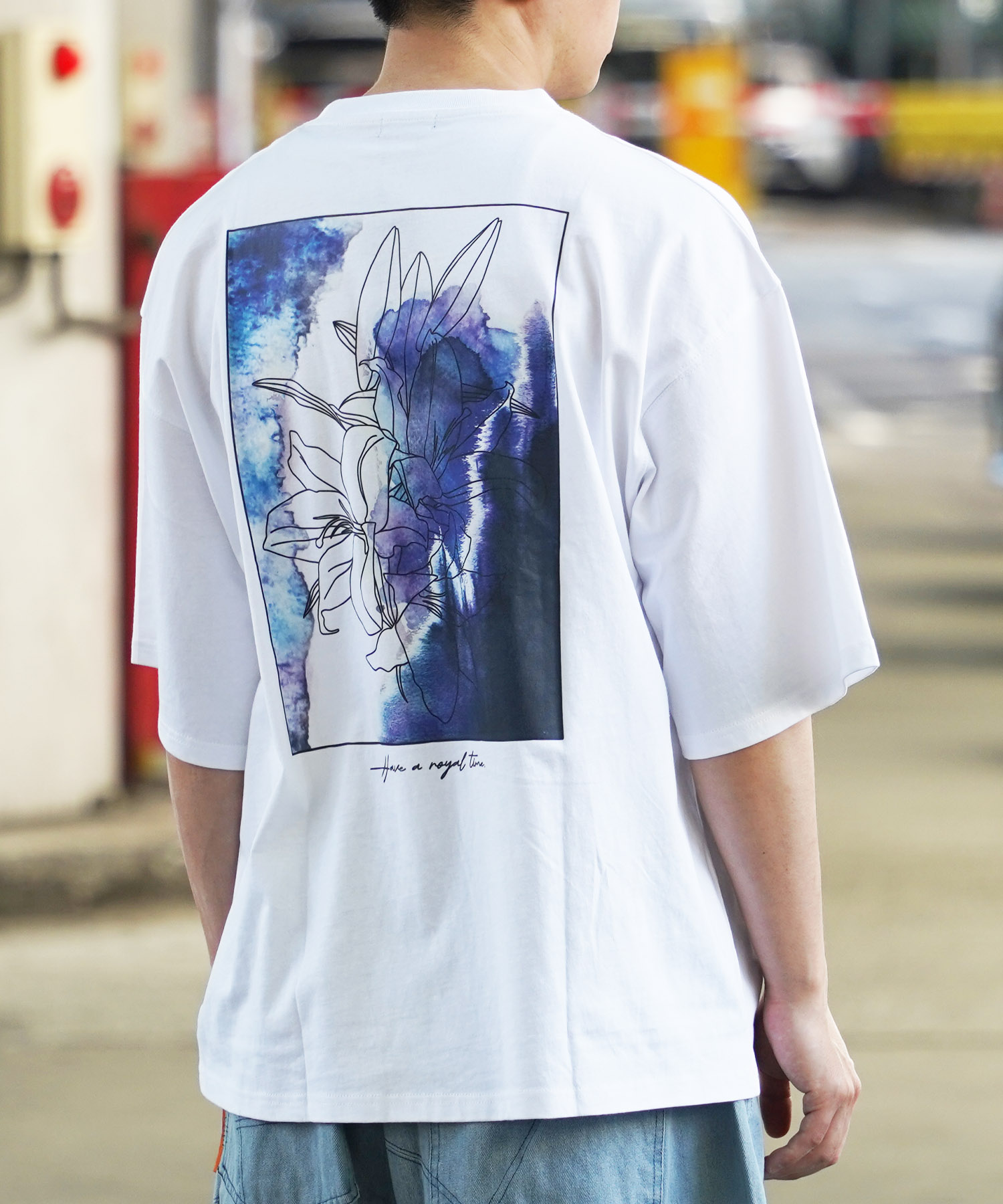 tシャツ drawing flower T レディース Vintage Flower Drawing Lily Poppy Daisy Women T-shirt | Mazezy