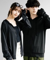 Rocky Monroe/ロッキーモンロー Rocky Monroe 接触冷感 ラッシュガード 無地 メンズ レディース パーカー フード ラグラン 水着 UPF50+ UVカット 日焼/506242031