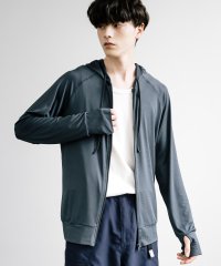 Rocky Monroe/ロッキーモンロー Rocky Monroe 接触冷感 ラッシュガード 無地 メンズ レディース パーカー フード ラグラン 水着 UPF50+ UVカット 日焼/506242031