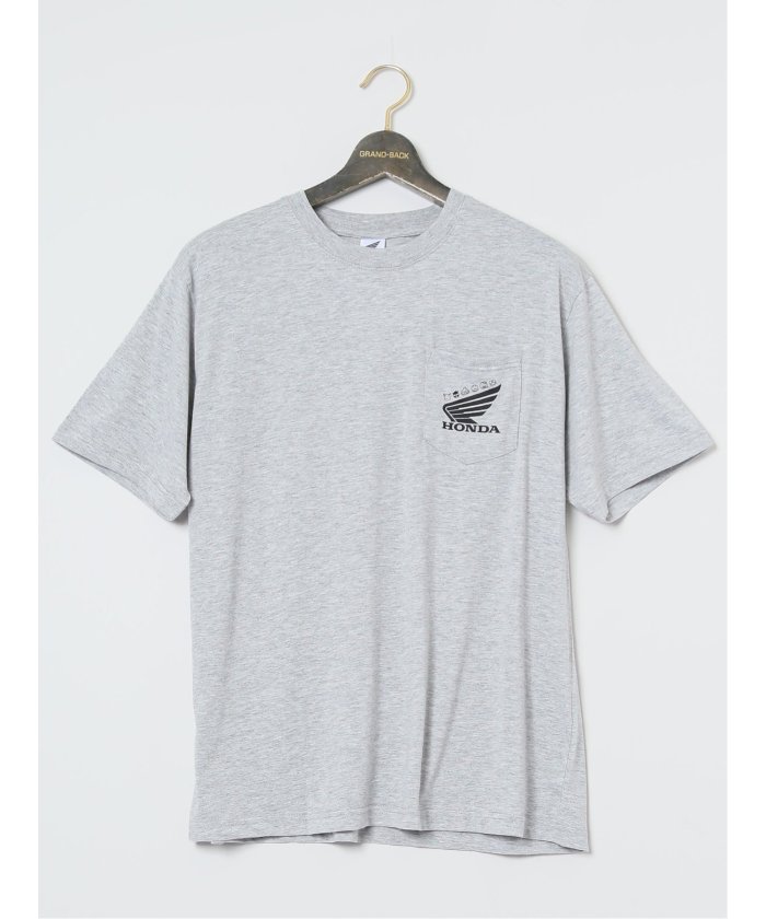 大きいサイズ】HONDA×サンリオキャラ クルーネック半袖Tシャツ