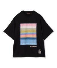 CABaN /CABaN スビンコットン グラデーションプリントTシャツ/506242637