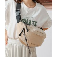 COLZA/ハニーズ Honeys 多ポケットボディバッグ 鞄 ボディバッグ ショルダーバッグ メッセンジャーバッグ 収納 ハーフムーン型 レディース ニコラ 雑誌掲載/505994363