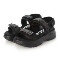 kitson/ハスキー HUSKY kitson キラキラ ダブルベルト 厚底サンダル/506172265
