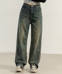 TeddyShop/テディショップ Teddyshop レディース ヴィンテージライクグラデーションデニムパンツ/506246512