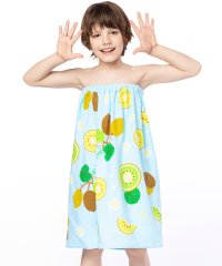 TeddyShop/【60×120cm】キッズ ふんわりポップデザインプールラップタオル/506246755