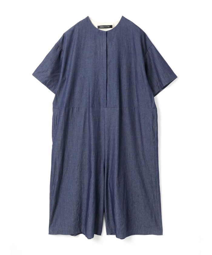 セール 30%OFF】mizuiro ind クルーネックオールインワン