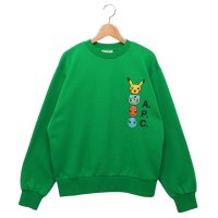 A.P.C./アーペーセー A.P.C. スウェット ポケモン グリーン レディース APC COGVF F27861 KAA/506248760