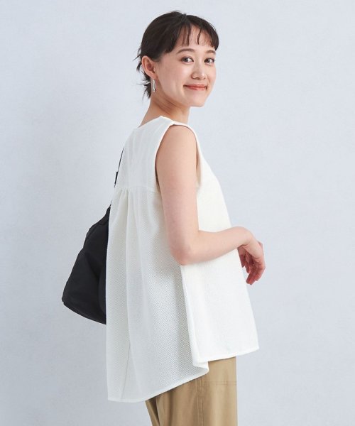 セール 40%OFF】メッシュ ノースリーブ プルオーバー カットソー 