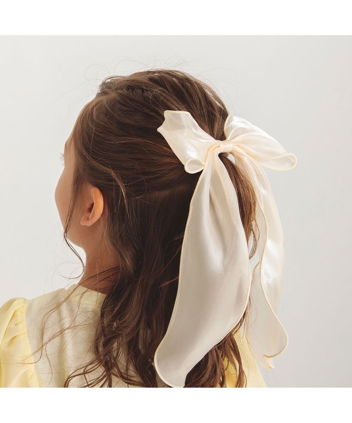 オーガンジーリボン♡ツイン♡ヘアゴム♡マーメイド♡シェル オーガンジーリボン♡ツイン♡ヘアゴム♡マーメイド♡シェル