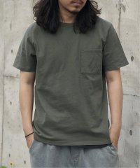 VENCE　EXCHANGE/Goodwear グッドウェア ポケ付きTシャツ/506041084