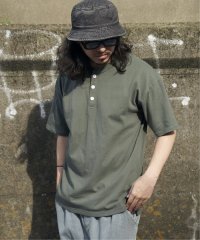 VENCE　EXCHANGE/Goodwear グッドウェア ヘンリーネックTシャツ/506041089