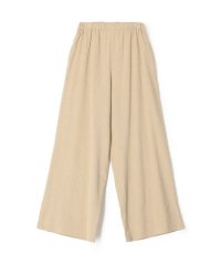 GALERIE VIE/コットンリネンストレッチ イージーワイドパンツ/506083898