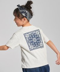 COMME CA ISM KIDS/バンダナ柄プリント 半袖Tシャツ/506214631