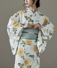 Fashion Letter/ファッションレター Fashion Letter 綿麻仕立て上がり浴衣 2点セット/506256584