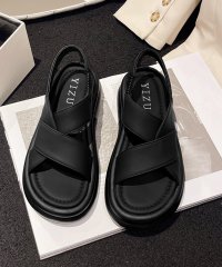 miniministore/厚底クロスサンダル コンフォートサンダル/506256593