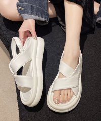 miniministore/厚底クロスサンダル コンフォートサンダル/506256593